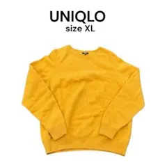 UNIQLO イエローニットセーター XL