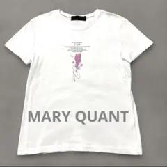 MARY QUANT レディース ホワイト 半袖Tシャツ Ｍ
