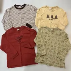 プティマイン　長袖カットソーセット　110