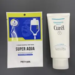 Curél ジェルメイク落とし 130g PRETTYSKIN シートマスク