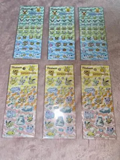 ポケモン　プチプチシール3