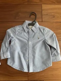 Ralph Lauren ボタンダウンシャツ 18M ライトブルー