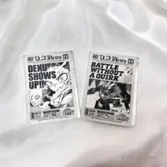 僕のヒーローアカデミア　原画展　入場特典　２枚