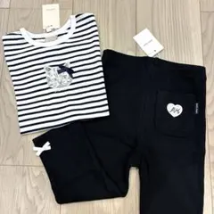 新品 プティマイン　Tシャツ＆レギンスセット 110 女の子のサムネイル