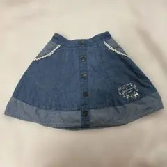 axes femmeデニム キュロット スカート