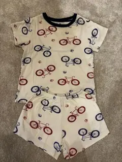 PETIT BATEAU 4ans 104cm自転車柄パジャマ
