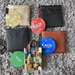 KALDI エコバッグ 4点セットおまけ付き