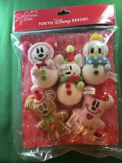 東京ディズニーリゾート クリスマスデコレーション オーナメント5個セット
