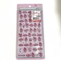 【正規品】ボンボンドロップシールミニ　マイメロディ　マイメロ