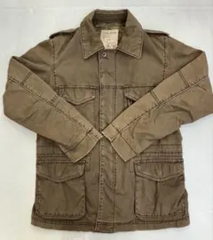 DRUMOHR ドルモア コットン シャツジャケット カーキ ミリタリー 
