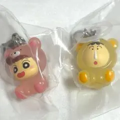 クレヨンしんちゃん めじるしアクセサリー みんなでくまパジャマ ネネちゃん