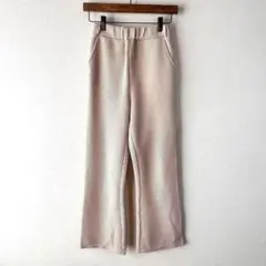 グレイル　カジュアルパンツ　セミワイド　ウエストゴム　ポケット　ベージュ　M