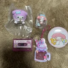 マイメロディ フィギュア・キーホルダー5点セット