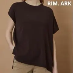 RIM.ARK 半袖ニット トップス アシンメトリーのサムネイル