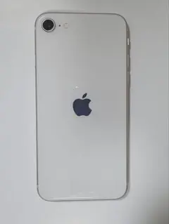 iPhoneSE3 64gb ホワイト　美品　simフリー