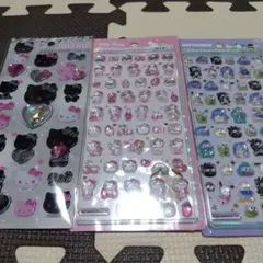 正規品　サンリオ　ボンボンドロップシールミニ　ストーンシール