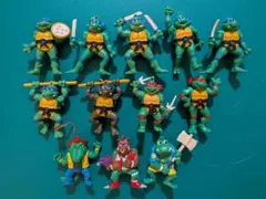 ミュータントタートルズ　キーホルダー　フィギュア