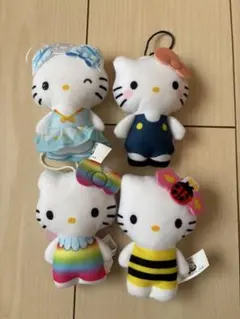 マクドナルド ハローキティ ぬいぐるみ 4体セット