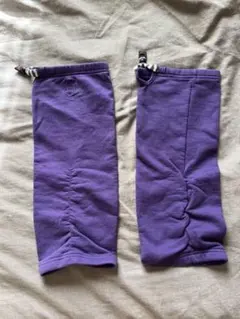 チャムス CHUMS 紫色 レッグウォーマー