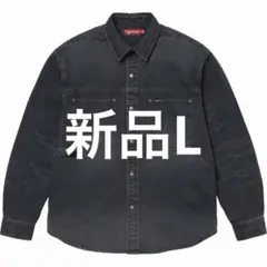 Supreme Worn Snap Painter Shirt 