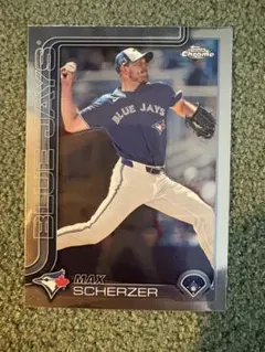マックスシャーザー　topps chrome 2025