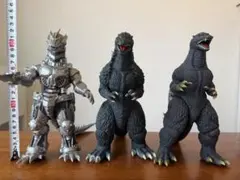 ゴジラ　ソフビ　ムービーモンスターシリーズ　セット　メカゴジラ　2000年代初期