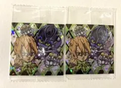 ジョジョの奇妙な冒険 黄金の風 シールウエハース フーゴ 2枚セット