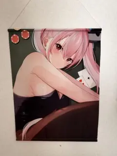 湊あくあ等身大タペストリー - メルカリ