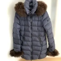 美品✨️TATRAS タトラス ダウンコート 03 ファー ベルト キルティング 
