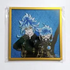 ツイステ イデア ブレジュ ホログラム缶バッジ チケット風カード