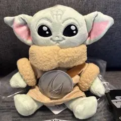 新品】マンダロリアン：グローグー 肩のり トーキング ぬいぐるみ