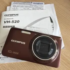 OLYMPUS stylus vh-520 ブラウン デジカメのサムネイル