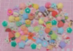 デコパーツ 小さめ まとめ売り 約70個