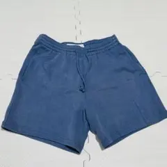 アバクロ　ブルー　くすみカラー　ショーパンツ　ハーフパンツ　5インチ　XSサイズのサムネイル