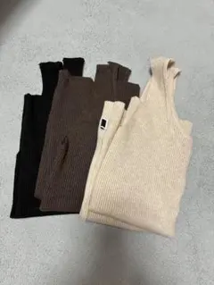 KBF ランダムリブタンクトップ3点セットのサムネイル