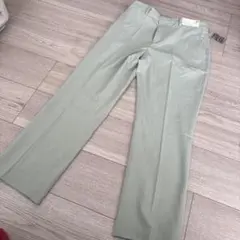 UNIQLO EZYアンクルパンツ L ライトグリーン