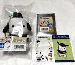 サンリオキャラクターズ 侍ジャパン タイトーくじ ポチャッコ2点セット