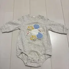 長袖　ロンパース　80