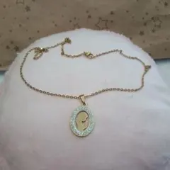 ステンレス 聖母マリア 46cmネックレス