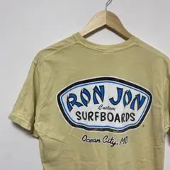 ロンジョン サーフショップ Tシャツ M コンフォートカラーズ 黄のサムネイル