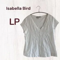 Isabella Bird VネックTシャツ 【LP】 ホワイト カットソー