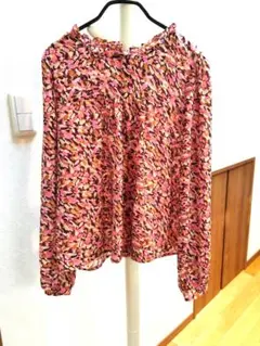 FOREVER21♥ブラウス　ピンク　バックボタン