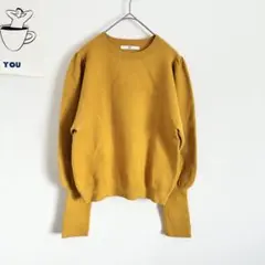 スライ　パフスリーブニットセーター　カジュアルぽわん袖　シンプル　おしゃれ◎