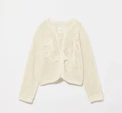 Eaphi COTTON NET TAPE EMBROIDERY JACKET