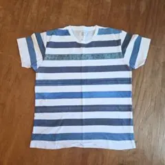 グラニフ　ストライプデザイン Tシャツ 　Lサイズ