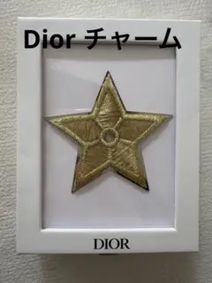 【新品未使用】Dior チャーム ゴールドスター