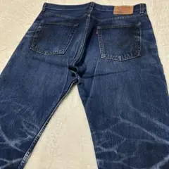 USA製 Levi's 505リーバイス W38 デニムパンツ 鬼ヒゲ ハチノス