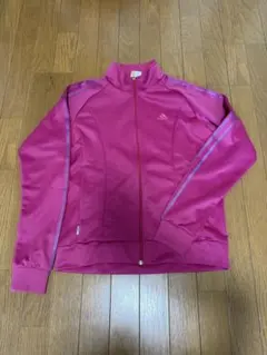 adidas ピンク ジャージジャケット