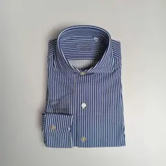【新品】ONLY GREEN オンリーグリーン 高伸縮 ブルー ストライプ 38