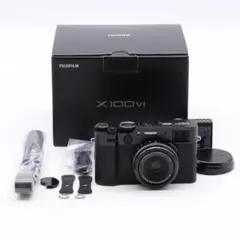 FUJIFILM X100VI シルバー 日英二言語 元箱付き ショット182回 - メルカリ